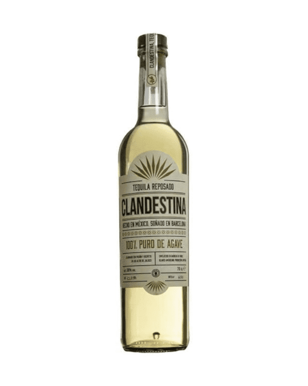22 TEQUILA CLANDESTINA REPOSADO